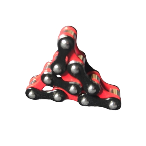 Stainless Steel Chain Ring, fidget sise 10 - Picture 4 of 5